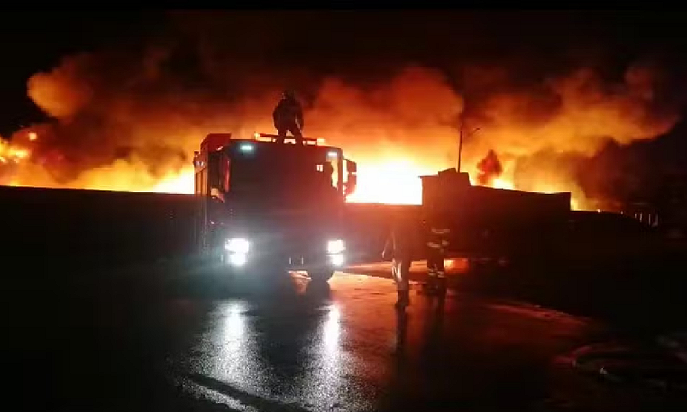 Incêndio causa prejuízo milionário em empresa do Distrito Industrial de Cuiabá