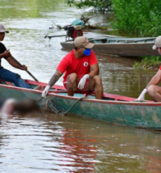 Corpo amarrado é encontrado boiando no Rio Vermelho em Rondonópolis