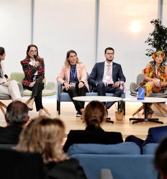 Primeira-dama de MT apresenta SER Família e SER Família Indígena na COP 28