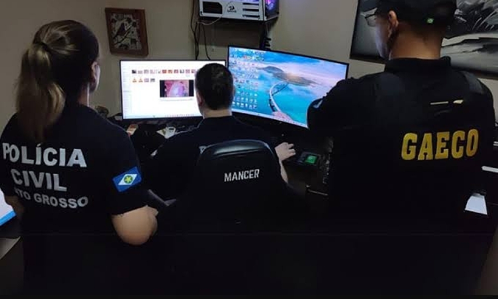 Operação contra abuso infantil prende diretor de escola e jovem em Mato Grosso