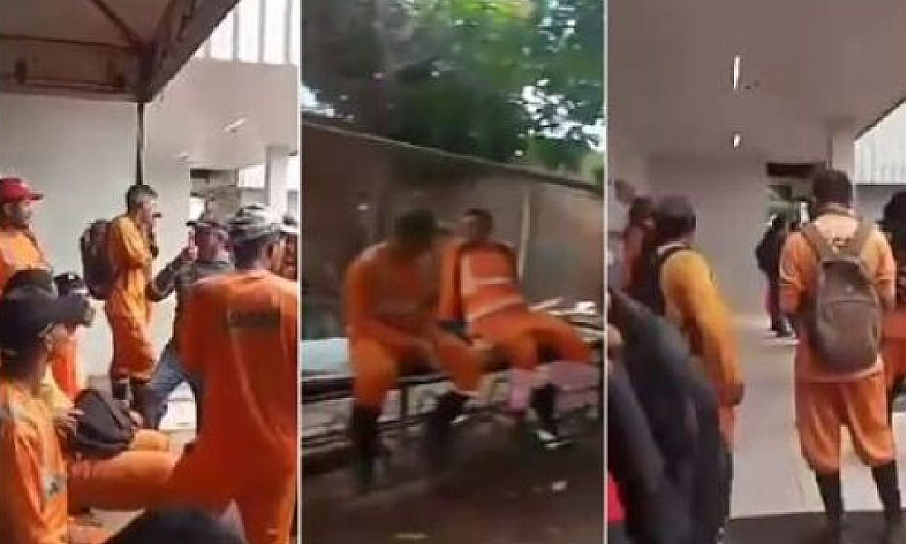 Garis paralisam atividades por falta de pagamento em Cuiabá