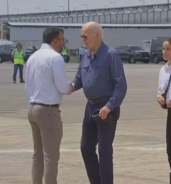 Joe Biden chega ao Brasil; comitiva norte-americana pousa em Manaus
