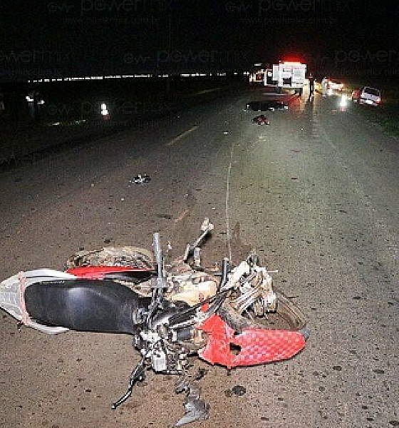 Colisão entre moto e caminhão deixa uma vítima fatal na MT-249