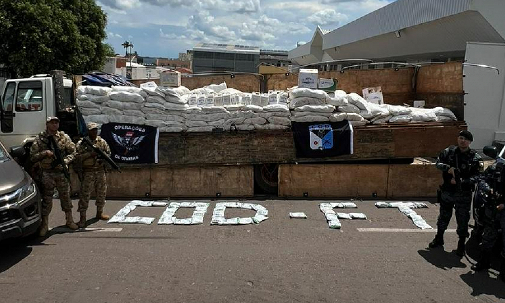 Operação integrada prende homem com carga de agrotóxicos contrabandeados avaliada em R$ 7,2 milhões