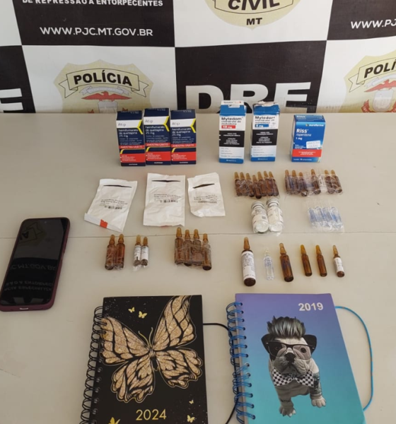 Técnica de enfermagem é presa por tráfico de medicamentos controlados em Cuiabá