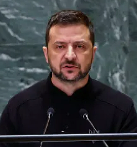 Zelensky sugere que cederia território em troca de proteção da Otan