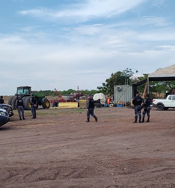 PM e Polícia Civil impedem invasão a fazenda no interior de Mato Grosso