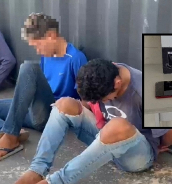 Trio é preso pela PM após sequestro de pai e filho em Cuiabá; transferiram R$ 100 mil