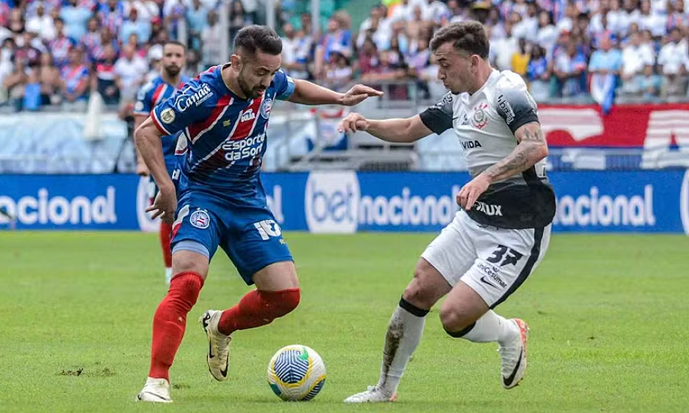 Corinthians e Bahia se enfrentam em duelo decisivo por vaga na Libertadores