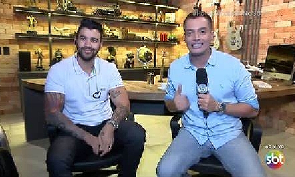 Léo Dias rompe com SBT após conflito em especial de Gusttavo Lima