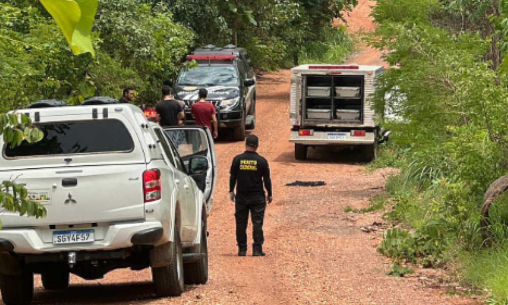 Dois corpos são encontrados amarrados e carbonizados em Várzea Grande