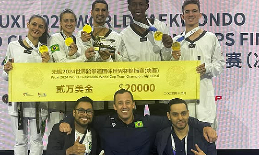 Seleção Brasileira de Taekwondo conquista bicampeonato mundial na China