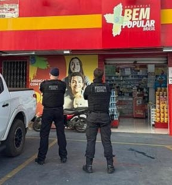 Farmácia usada para lavar dinheiro de facção movimentou R$ 9 milhões