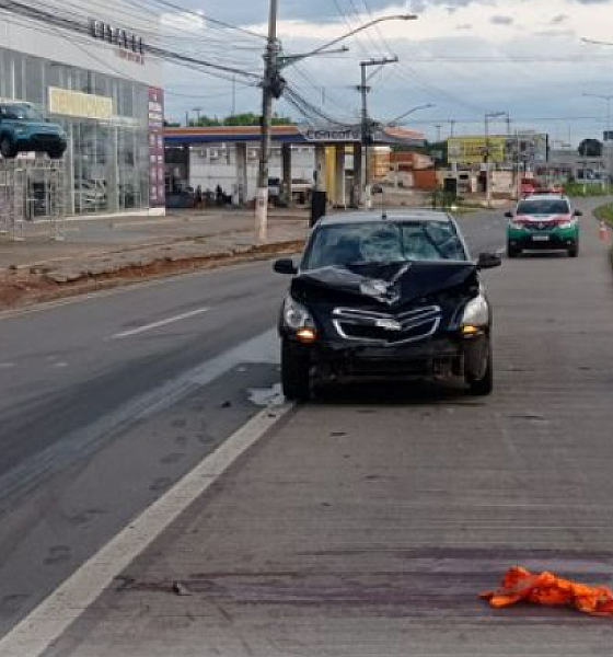 Pedestre é Atropelado por Motorista de Aplicativo em Várzea Grande