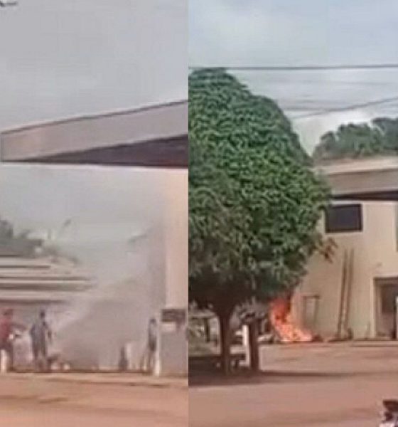 Trabalhador sofre queimaduras em 100% do corpo após explosão em posto de combustíveis em Colniza