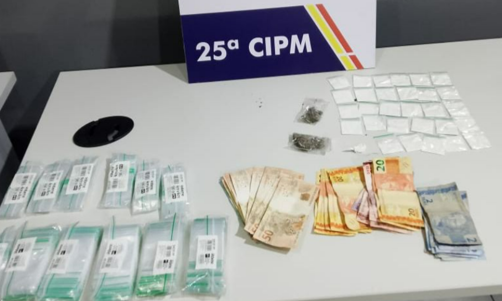 Polícia Militar prende trio por tráfico de drogas em Várzea Grande