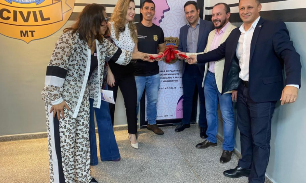 Polícia Civil inaugura primeira sala 24h de atendimento a mulheres vítimas de violência em Rondonópolis