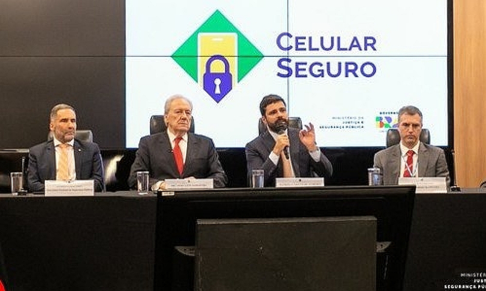 Governo lança o novo Celular Seguro em evento no Palácio da Justiça