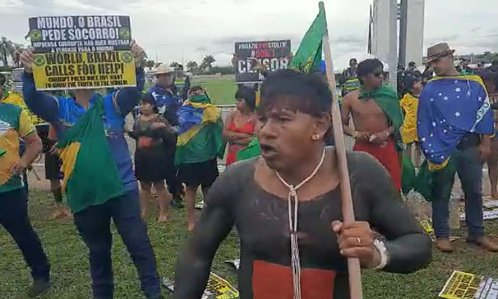 Líder indígena de MT é preso na fronteira por envolvimento em atos golpistas