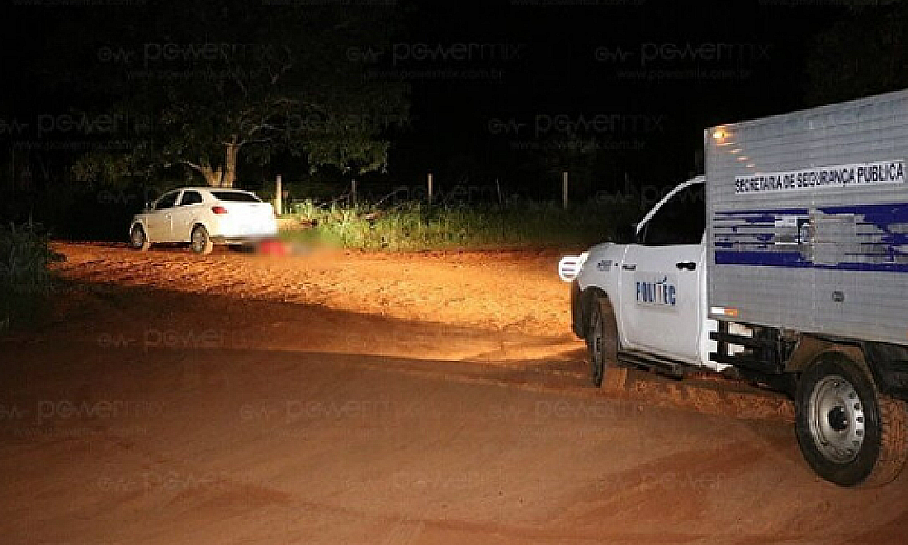 Homem é assassinado a tiros em estrada rural de Nova Mutum