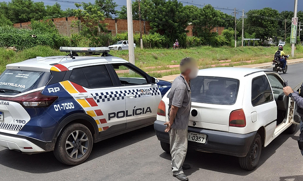 Homem é preso pela Polícia Militar após série de furtos de carros no Centro Político Administrativo
