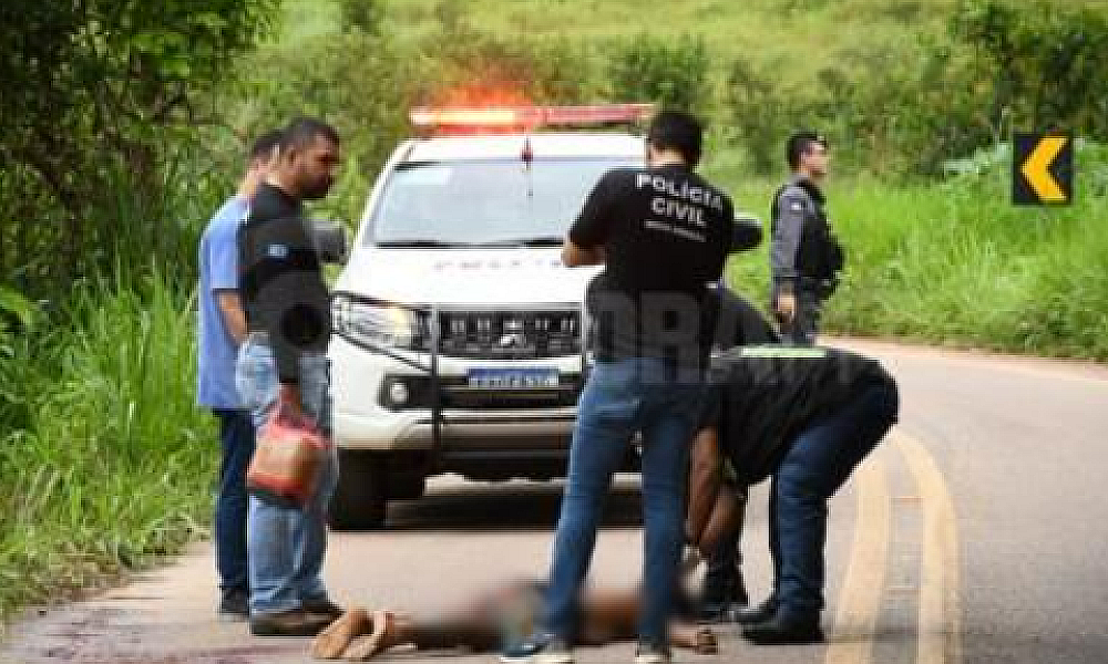 Homem é encontrado morto com marcas de tiros na Rodovia do Peixe em Rondonópolis