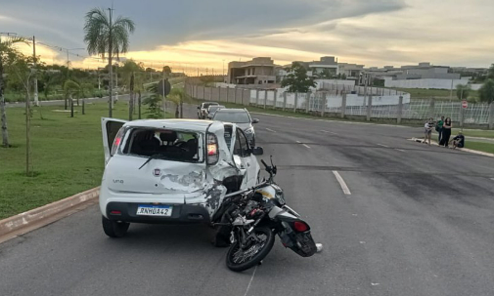 Motociclista morre após colisão com carro em Várzea Grande
