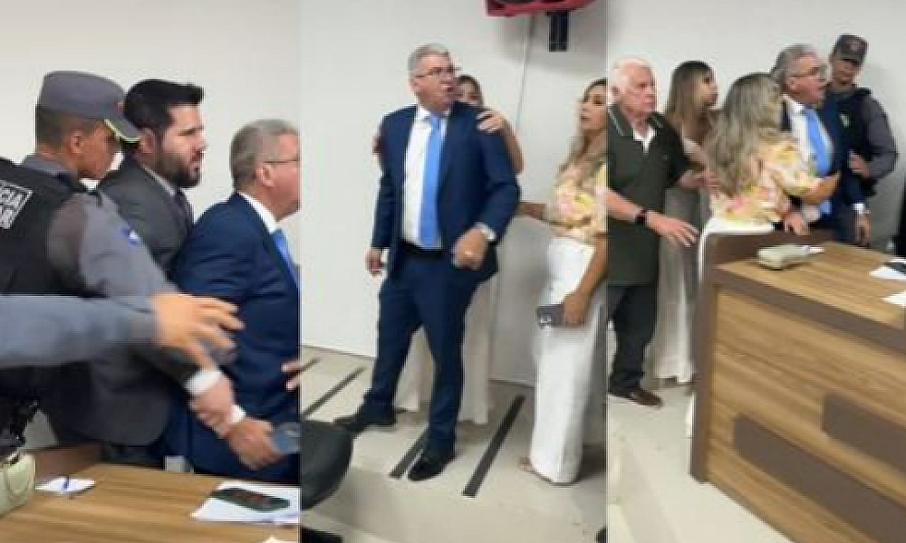 Tumulto marca cerimônia de posse em Nova Canaã do Norte após desentendimento entre vereador e ex-prefeito