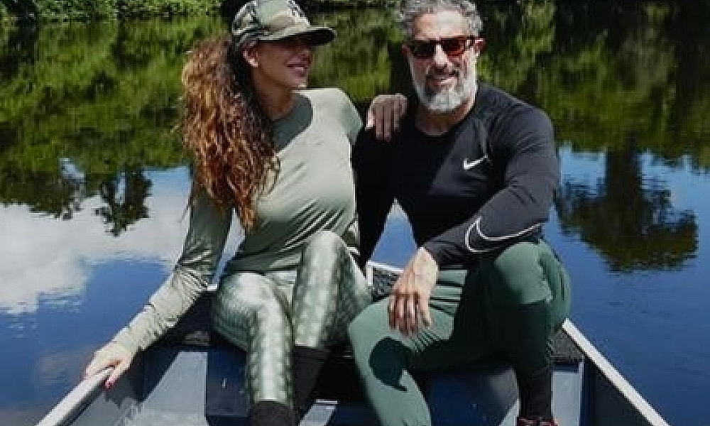 Mion e família compartilham nas redes visita a belezas naturais de MT