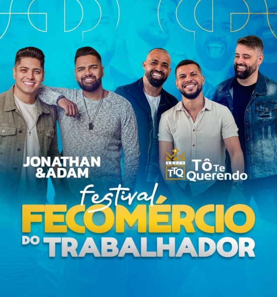 1º Festival Fecomércio do Trabalhador 01 de maio  no Sesc Dr. Meirelles