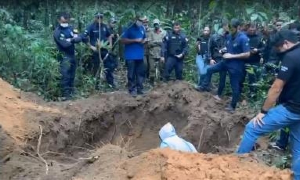 Número de corpos encontrados em cemitério clandestino sobe para 14 em MT