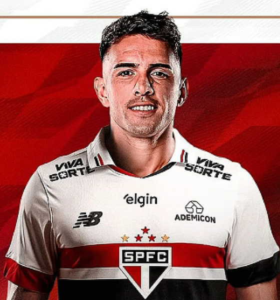 São Paulo FC anuncia a contratação do lateral-esquerdo Enzo Díaz