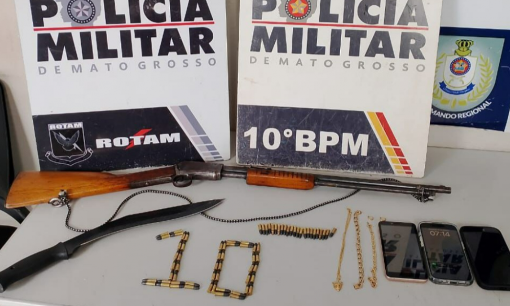 PM resgata casal mantido em cárcere privado em chácara na Estrada do Manso