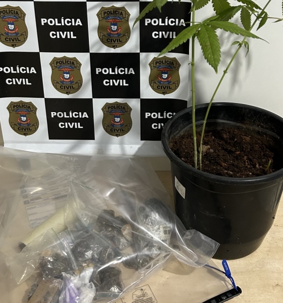 Operação Eco flagra ponto de venda de drogas e prende dois adultos em Canarana