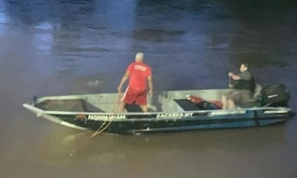 Menina de 10 anos desaparece após ser arrastada pela correnteza no Rio Jauru em Mato Grosso