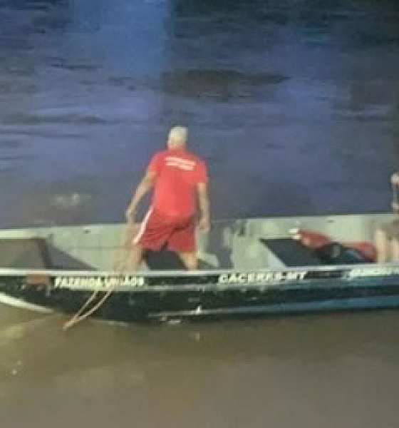 Menina de 10 anos desaparece após ser arrastada pela correnteza no Rio Jauru em Mato Grosso