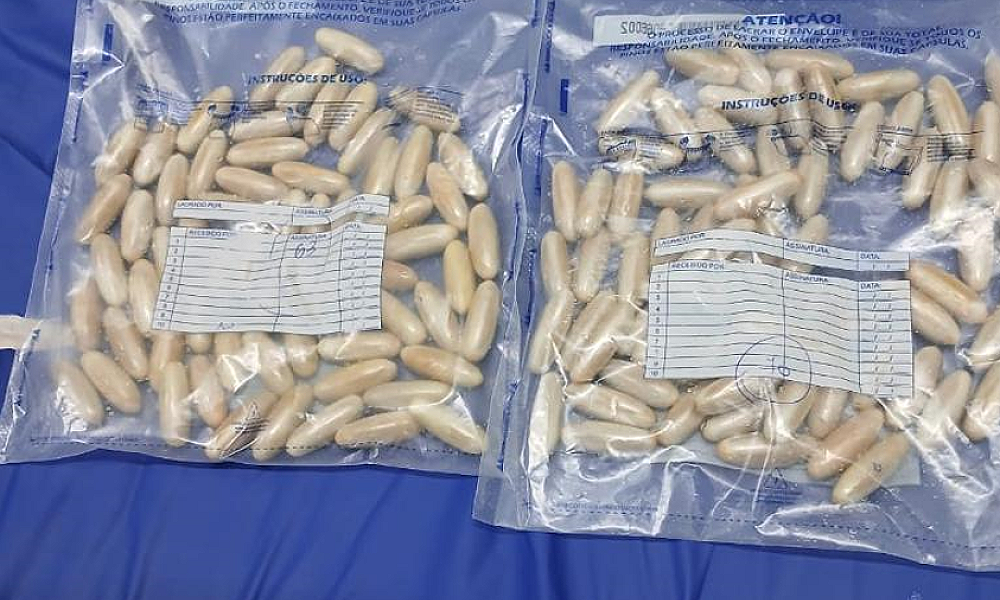 Polícia prende três bolivianos que transportavam drogas dentro do corpo em Cuiabá