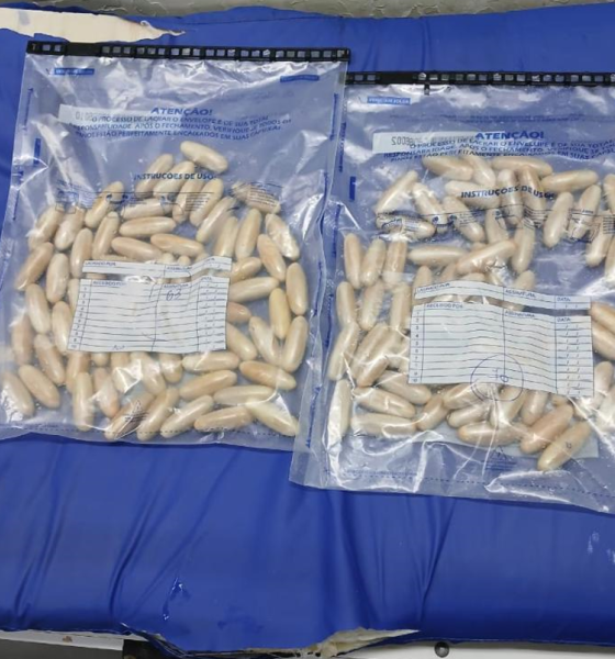 Polícia prende três bolivianos que transportavam drogas dentro do corpo em Cuiabá