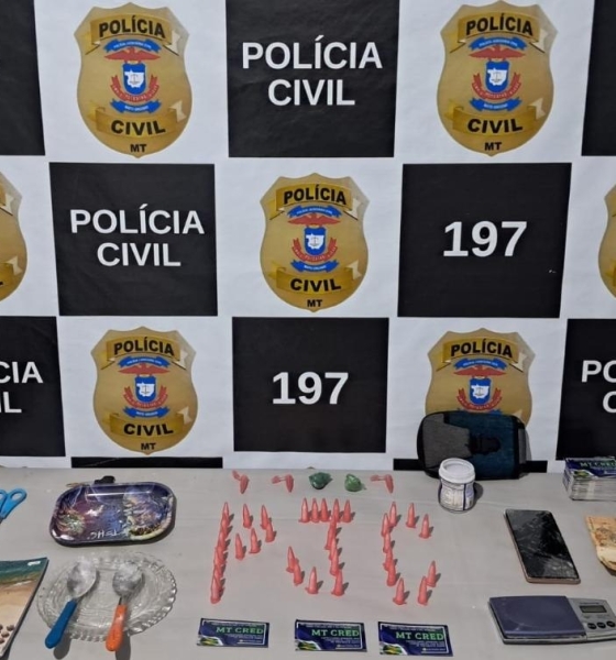 Polícia Civil flagra jovem vendendo entorpecentes em Pedra Preta