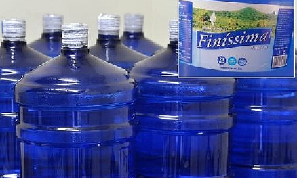 Vigilância suspende venda de marca de água mineral em MT