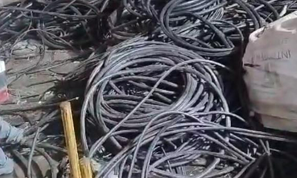 PM recupera 30 toneladas de fios de cobre furtados em Cuiabá