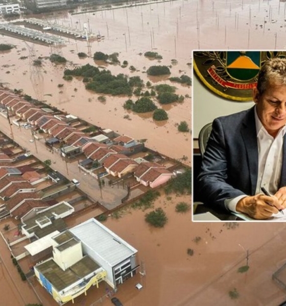 Governador de MT propõe repassar R$ 50 milhões para ajudar famílias no Rio Grande do Sul