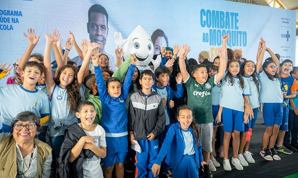 Governo lança campanha nacional para combater o Aedes aegypti nas escolas