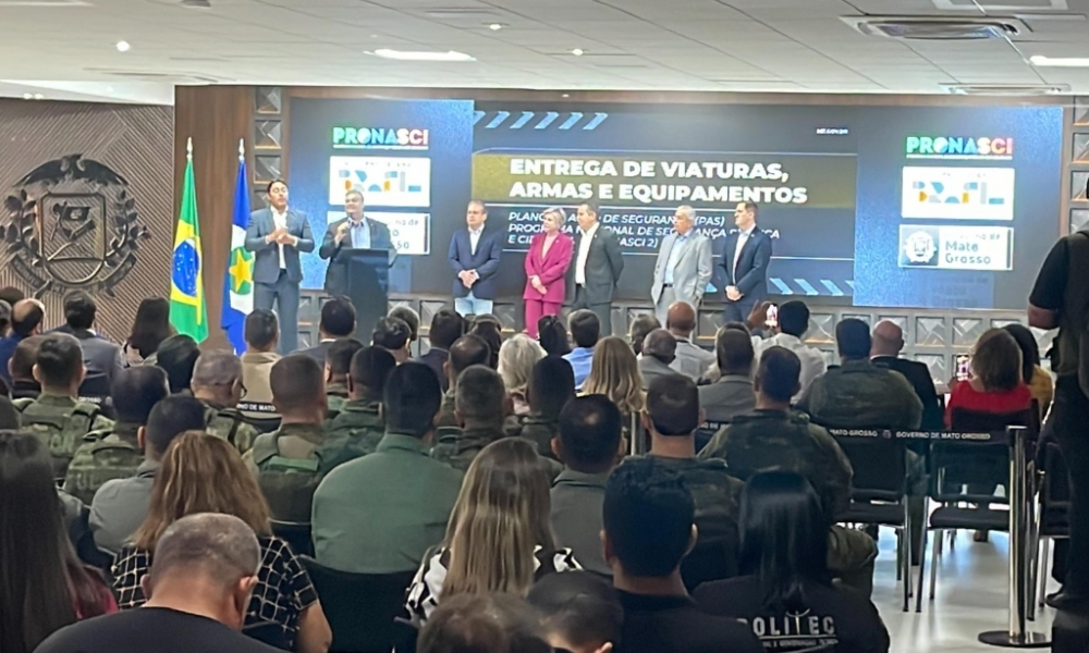 Dino assina mais 87 milhões em investimentos para segurança Pública de MT