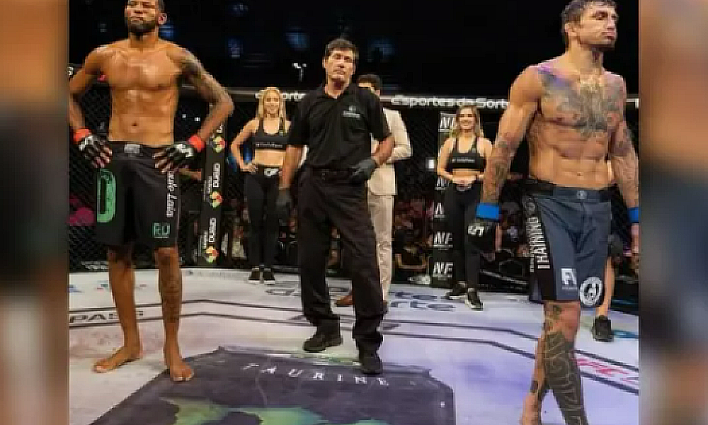 Russo nocauteia brasileiro durante intervenção de árbitro