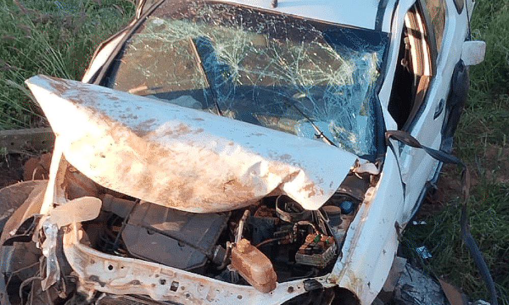 Picape capota em rodovia de Mato Grosso e condutor morre