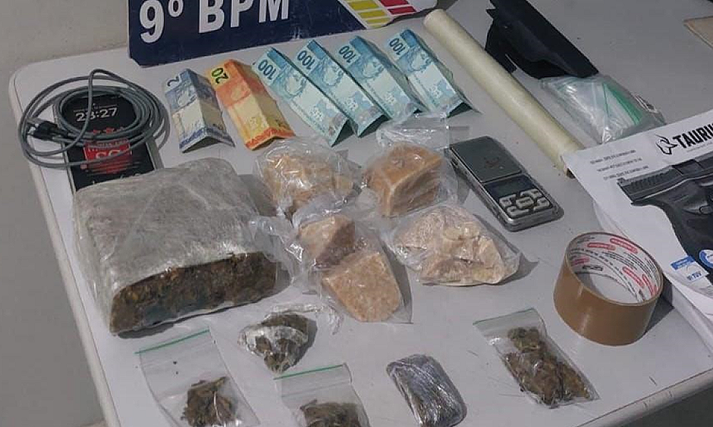 Homem é preso em flagrante por tráfico de drogas em Cuiabá