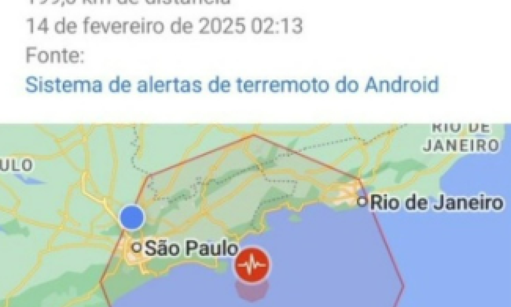 Anatel investiga falsos alertas de terremoto enviados pelo Google a moradores do Sudeste
