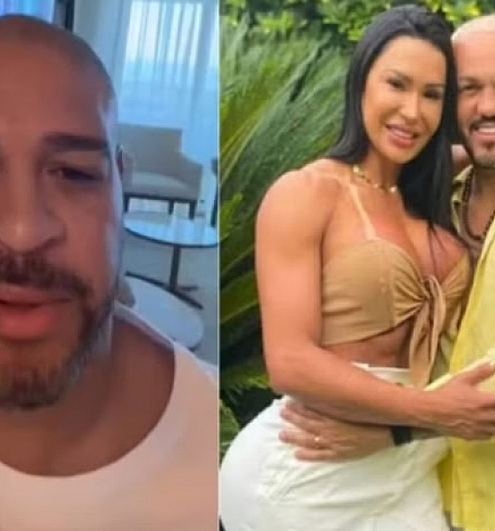 Gracyanne fala pela primeira vez sobre ménage com Adriano Imperador