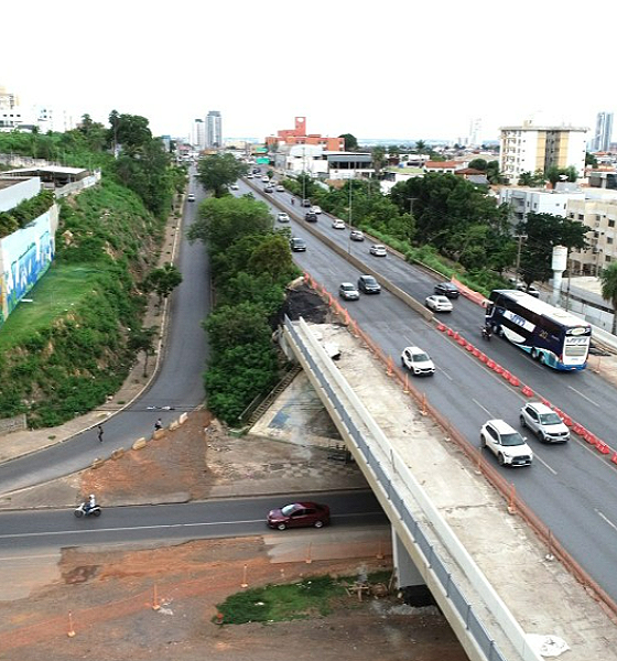 Trechos das avenidas do CPA e Miguel Sutil serão interditados devido obras do viaduto a partir de segunda-feira (17)